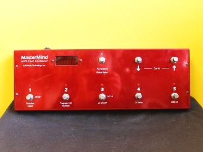 RJM MasterMind Midi Foot Controller